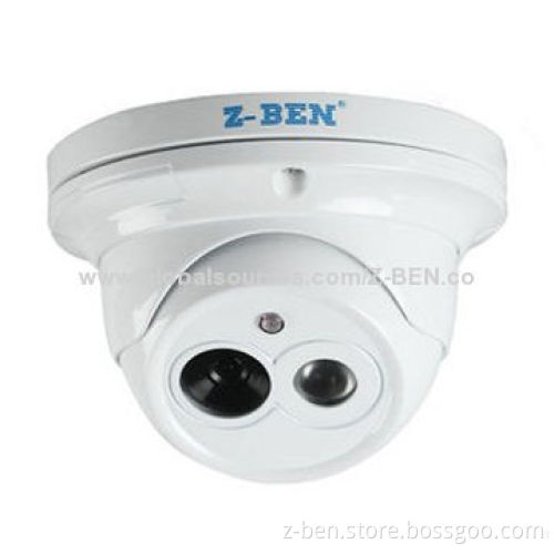 CCD CMOS Metal Dome Camera with 1,000TVL Optional, 3.6 to 16mm Fixed Lens
